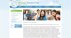 Desktop Screenshot of kssmokefree.org